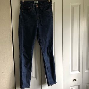 J.Crew Toothpick 9” High Rise Jeans